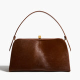 Khaite - Cate Bag in Rust Haircalf
