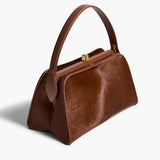 Khaite - Cate Bag in Rust Haircalf
