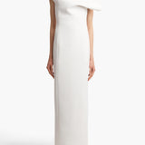 Khaite - Cato Dress in Chalk