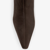 Jude - Cave Mid Calf Boot Brown Nubuck Leather