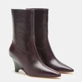Le Monde Beryl - Camille Tall Boot / Plum Leather