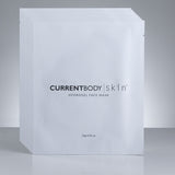 CurrentBody Skin LED Light Therapy Mask + CurrentBody Skin Hydrogel Mask 10 Pack (worth £374)