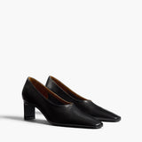 Khaite - Cecilia Pump in Black Leather