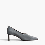 Khaite - Cecilia Pump in Grey Suede