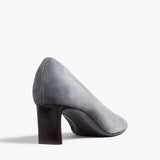 Khaite - Cecilia Pump in Grey Suede