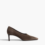 Khaite - Cecilia Pump in Sable Suede