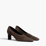 Khaite - Cecilia Pump in Sable Suede