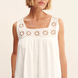Posse - CECILIA MINI DRESS - VINTAGE WHITE