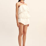 Posse - AURELIA SHORT - VINTAGE WHITE