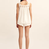 Posse - CECILIA TOP - VINTAGE WHITE