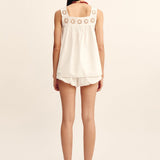 Posse - AURELIA SHORT - VINTAGE WHITE