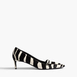 Khaite - Celia Pump in Zebra Haircalf