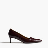 Khaite - Celia Pump in Bordeaux Patent Leather