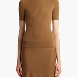 Khaite - Celina Top in Maple