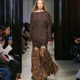 Christopher Esber - Tortoiseshell Droplet Jersey Gown