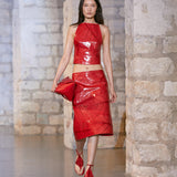 Christopher Esber - Alocasia Leaf Tie Back Top