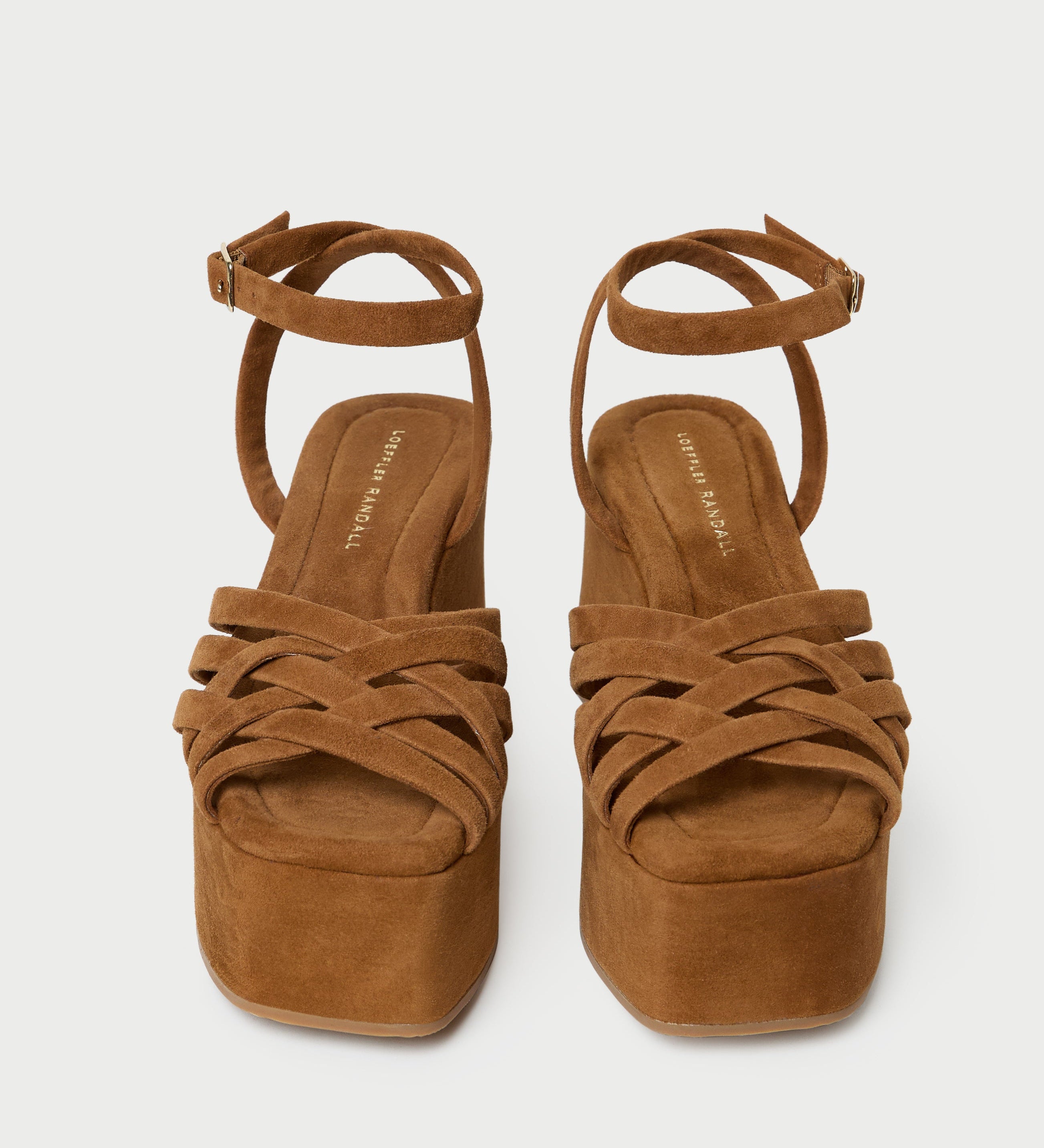 Loeffler Randall - Channing Cacao Suede Platform Sandal