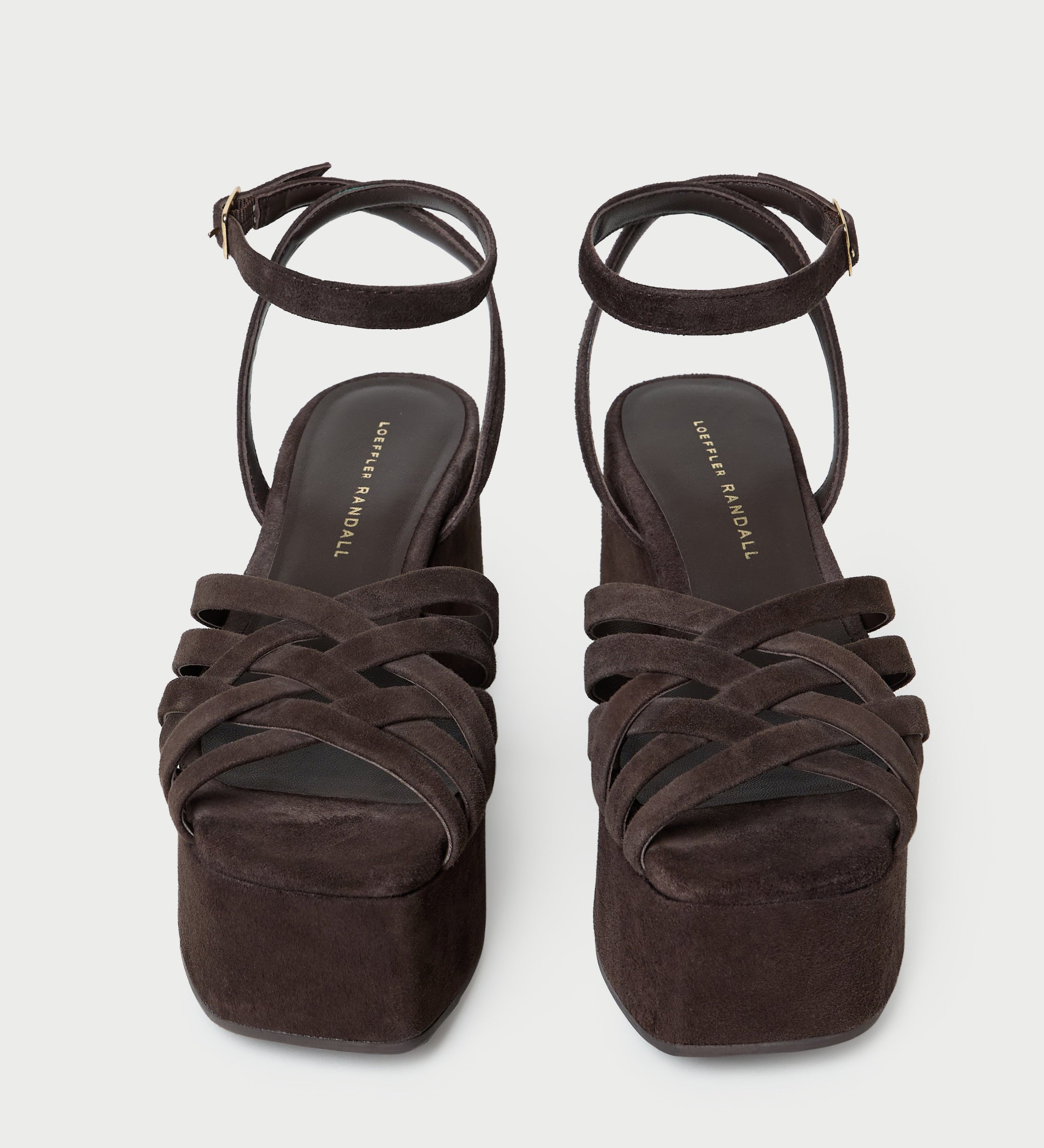 Loeffler Randall - Channing Brown Suede Platform Sandal