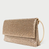 Loeffler Randall - Charlee Gold Diamanté Shoulder Bag