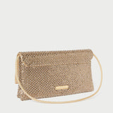 Loeffler Randall - Charlee Gold Diamanté Shoulder Bag