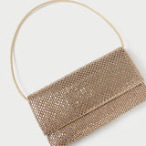 Loeffler Randall - Charlee Gold Diamanté Shoulder Bag