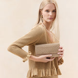 Loeffler Randall - Charlee Gold Diamanté Shoulder Bag