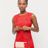 Loeffler Randall - Charlee Blush Flower Shoulder Bag