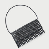 Loeffler Randall - Charlee Black/Silver Shoulder Bag