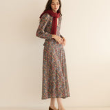 DÔEN - CHARLESTON DRESS -- WILDBERRY THICKET