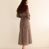 DÔEN - CHARLESTON DRESS -- WILDBERRY THICKET
