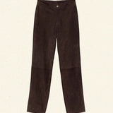 DÔEN - CHEVALIER PANT -- DEEP CHOCOLATE