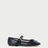 Loeffler Randall - Chiara Black Leather Mary Jane