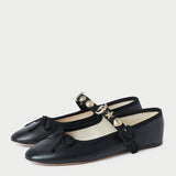 Loeffler Randall - Chiara Black Leather Mary Jane