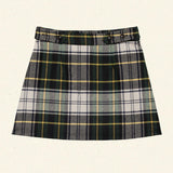 DÔEN - CHIERI SKIRT -- MACGRAW PLAID