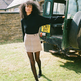 DÔEN - CHIERI SKIRT -- SOMMERVILLE CHECK