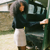 DÔEN - CHIERI SKIRT -- SOMMERVILLE CHECK