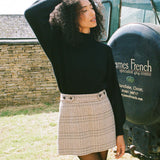 DÔEN - CHIERI SKIRT -- SOMMERVILLE CHECK