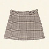 DÔEN - CHIERI SKIRT -- SOMMERVILLE CHECK