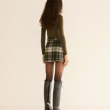 DÔEN - CHIERI SKIRT -- MACGRAW PLAID