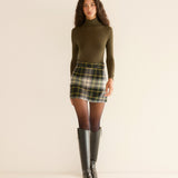 DÔEN - CHIERI SKIRT -- MACGRAW PLAID