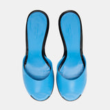 Le Monde Beryl - Kim Sion Cherry Mule / Azur Leather