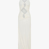 Christopher Esber - Paisley Overlay Disconnect Encased Dress