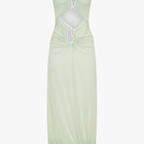 Christopher Esber - Paisley Overlay Encased Strapless Dress
