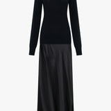Christopher Esber - Shoulderless Cashmere Monument Dress