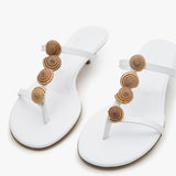 Christopher Esber - Sundial Seashell Kitten Heel