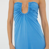Christopher Esber - Arced Palm Strapless Dress