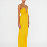Christopher Esber - Arced Palm Strapless Dress