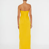Christopher Esber - Arced Palm Strapless Dress