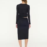 Christopher Esber - Venus Looped Long Sleeve Top