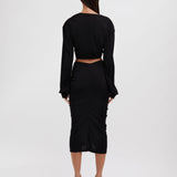 Christopher Esber - Vivenda Drape Long Sleeve Top